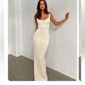 Tiger Mist Morana Dress Butter Yellow